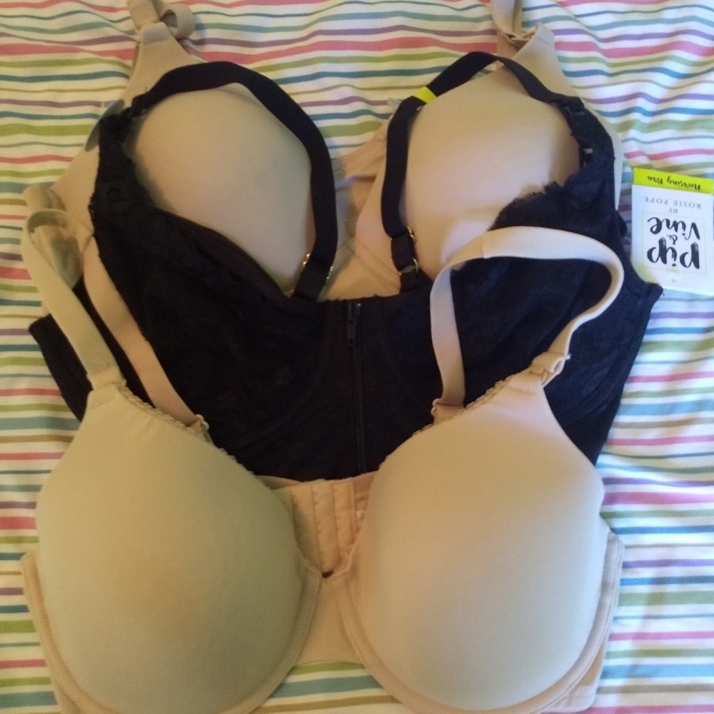 3 nursing bras